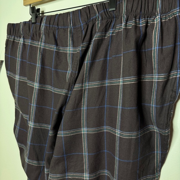 Land’s End Pajama Pants Purple Blue Plaid - Picture 3 of 4